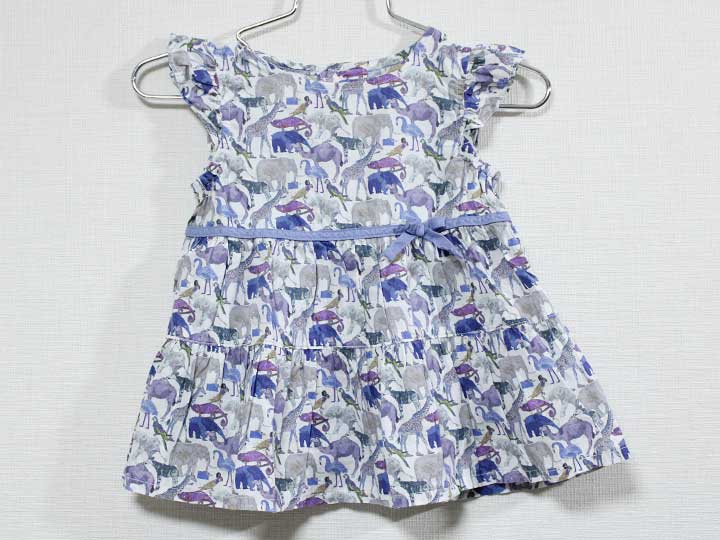 Short Sleeves - センスオブワンダー 半袖ブラウス 80cm キッズ 女児 青系 【中古】【新入荷!】『