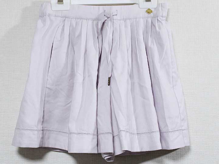 ケイトスペードニューヨーク キュロットスカート 130cm キッズ 女児 紫【中古】【...