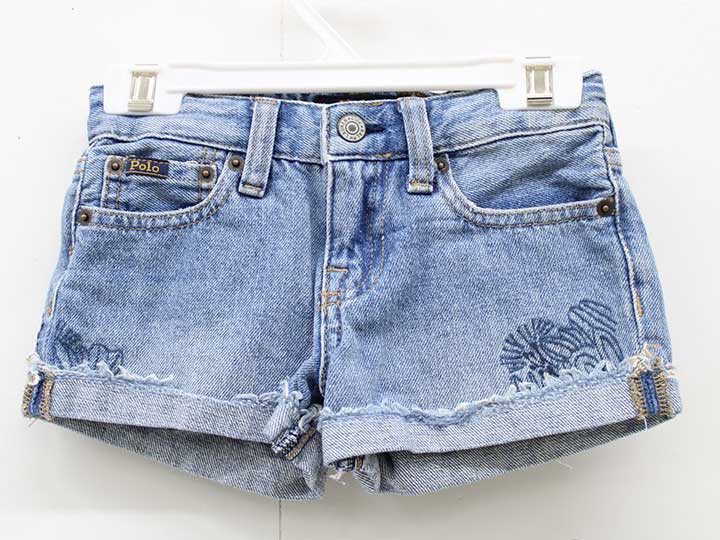 Short Pants - ラルフローレン ショートパンツ 120cm キッズ 女児 青【中古】【新入荷!】『