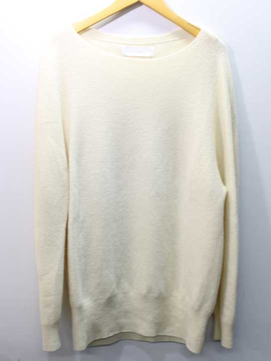 【楽天スーパーSALE】ノーリーズソフィ CHESS ボートネックプルオーバーニット レディース ホワイト【..