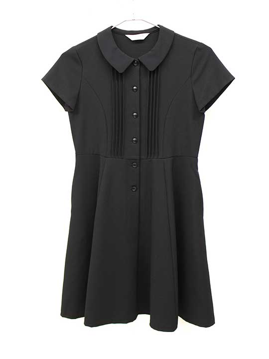 ショパン 半袖ワンピース 150cm キッズ 女児 黒 卒業【中古】■...