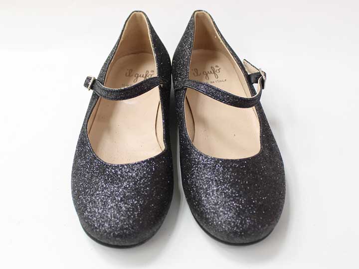 【値下げ!】イルグッフォ フォーマルシューズ キッズ 16.4cm（27） 女児 黒【中古】■