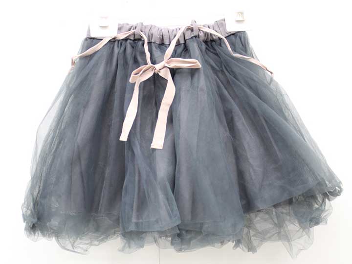 Rakuten - マールマール チュールスカート 0〜6才 キッズ 女児 グレー【中古】■