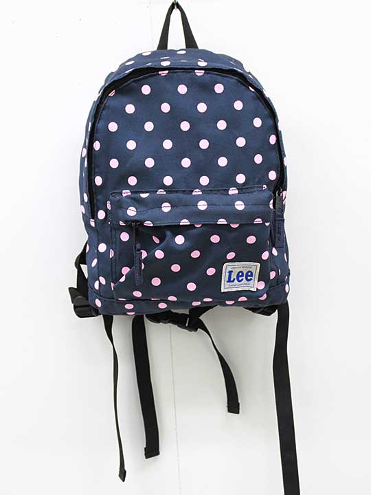 リー リュック キッズ 女児 濃紺【中古】■