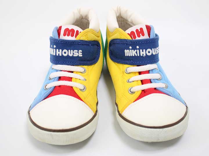MIKI HOUSE - ミキハウス スニーカー キッズ 18cm 男児 マルチカラー【中古】■
