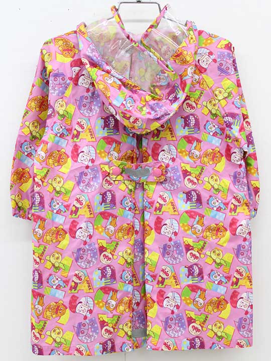【新規SALE!】アンパンマンキッズコレクション レインコート 90cm キッズ 女児 ピ...