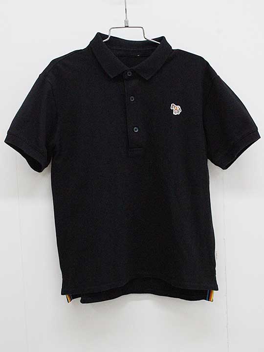 Plain - ポールスミスジュニア 半袖ポロシャツ 140cm キッズ 男児 黒 【中古】【新入荷!】■