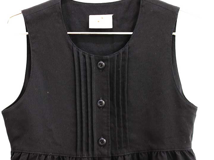 【SALE!】ペアレンツドリーム ジャンパースカート 120cm キッズ 女児 濃紺【中古】■