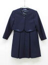 ファミリア アンサンブル 110cm キッズ 女児 濃紺【中古】【新入荷!】■