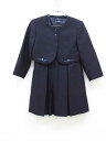 ファミリア アンサンブル 115cm キッズ 女児 濃紺【中古】【新入荷!】■