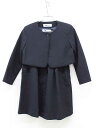 ドレッサージュ アンサンブル 110cm キッズ 女児 濃紺【中古】【新入荷!】■