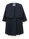 ドレッサージュ アンサンブル 120cm キッズ 女児 濃紺【中古】【新入荷!】■