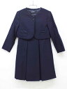 ファミリア アンサンブル 120cm キッズ 女児 濃紺【中古】【新入荷!】■