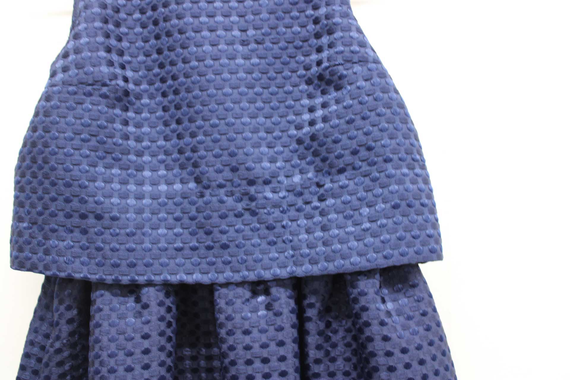 【値下げ!】ラルフローレン ドレスワンピース 130cm キッズ 女児 濃紺【中古】■