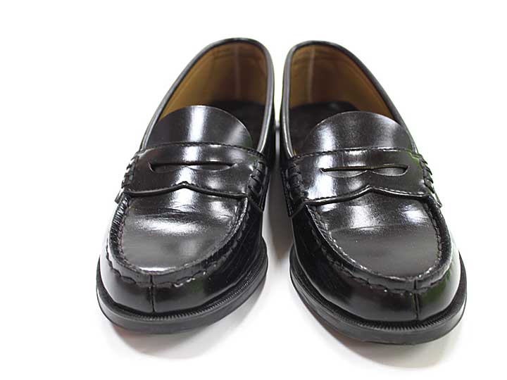 ハルタ ローファー キッズ 22.5cm（2E） 男児 女児 黒【中古】■