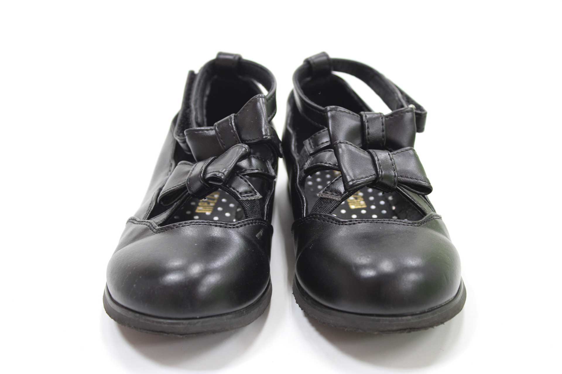 メゾピアノ フォーマルシューズ キッズ 17cm 女児 黒【中古】■