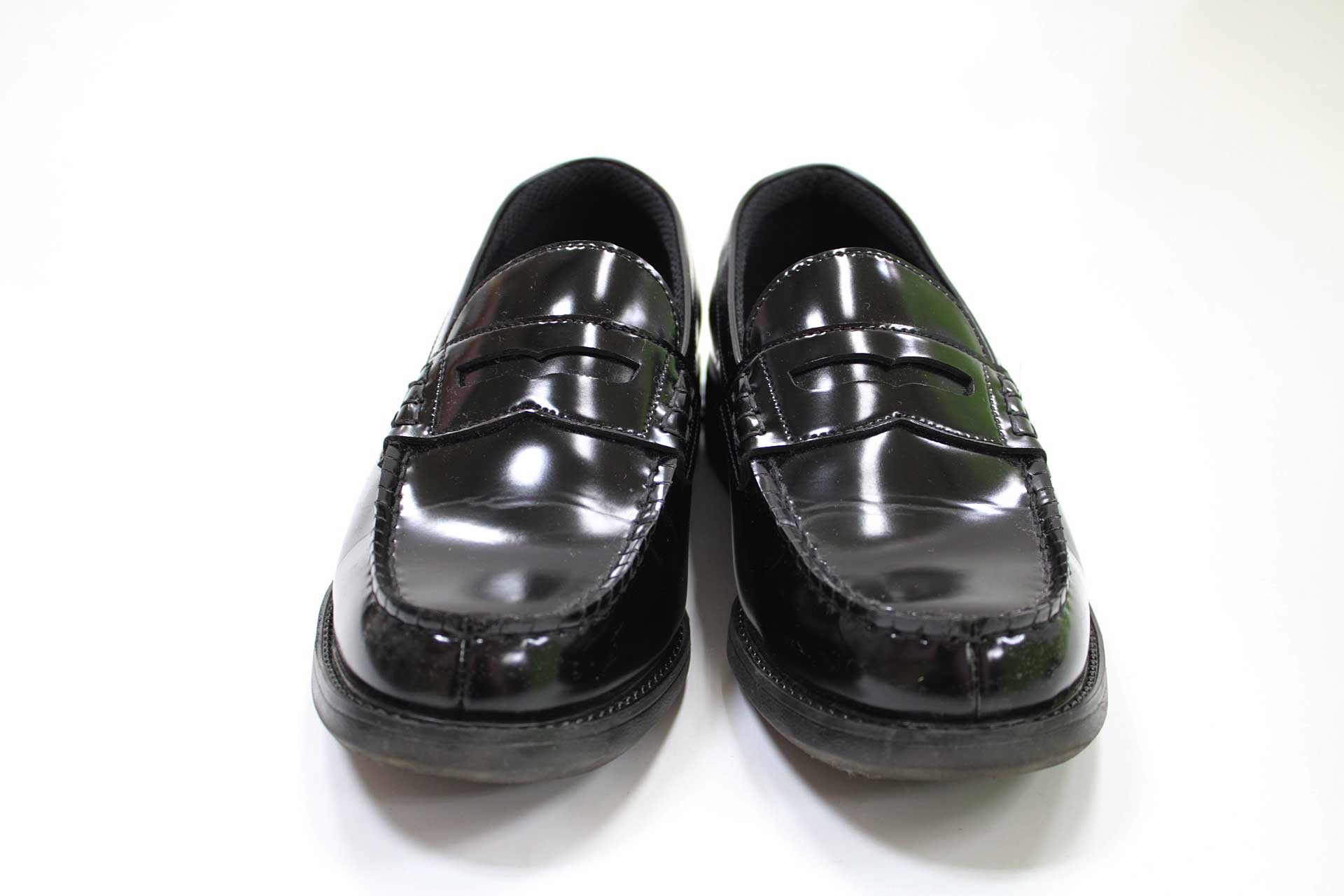 ジーティーホーキンス ローファー キッズ 24cm（3E） 男児 黒【中古】■