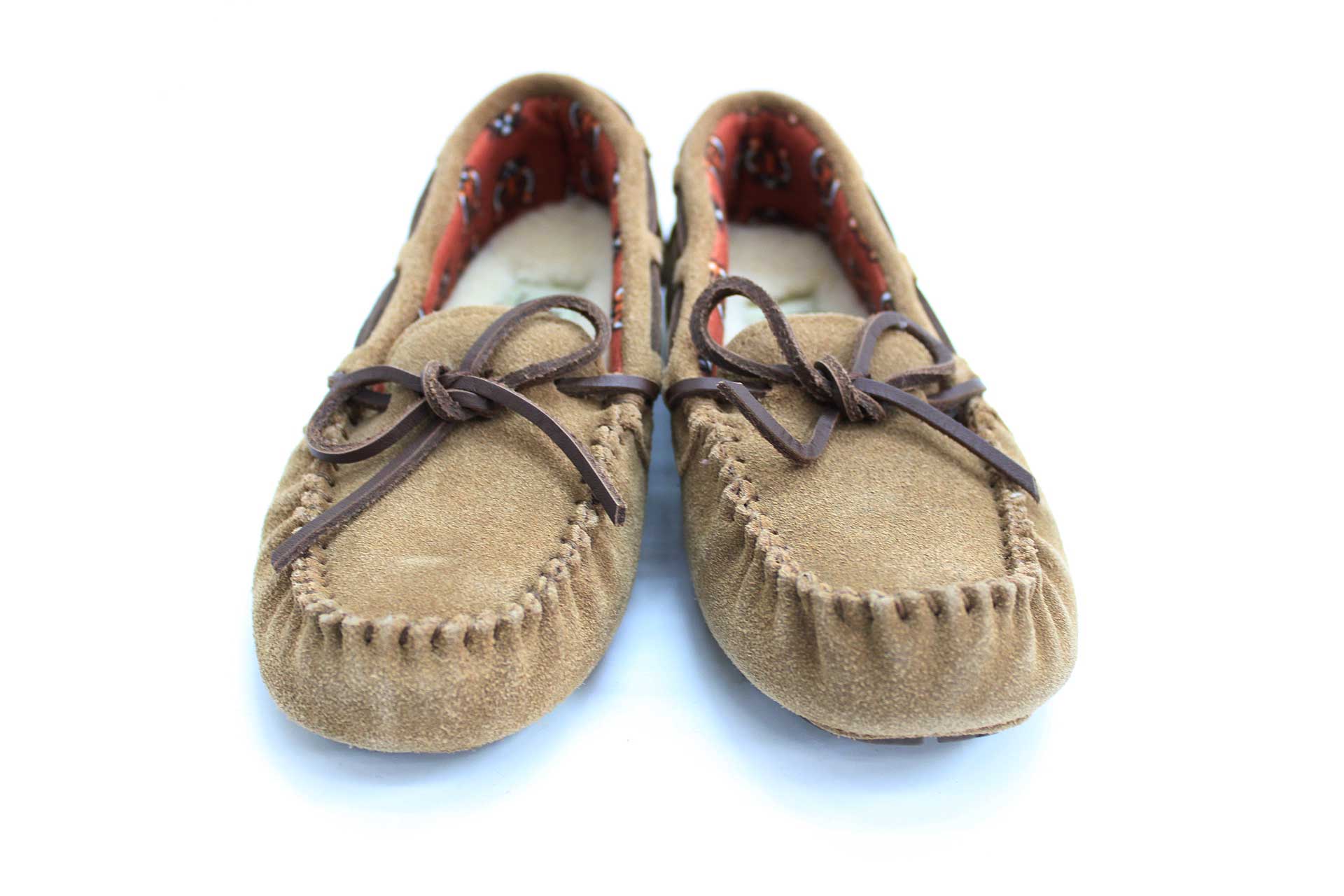 乐天商城 - 【値下げ!】アグ モカシンキッズ 17.5cm 女児 茶色【中古】■
