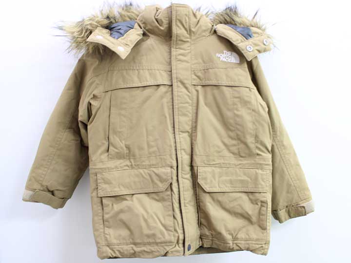 ザノースフェイス マクマードパーカ 110cm キッズ 男児 女児 茶色【中古】【新入荷!】■(4)