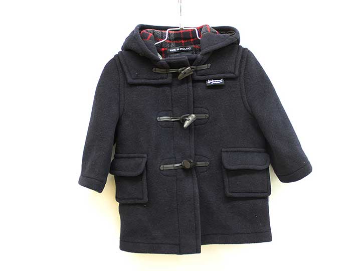 【新規SALE!】グローバーオール ダッフルコート 92cm（2Y） キッズ 男児 女児 濃紺【中古】■