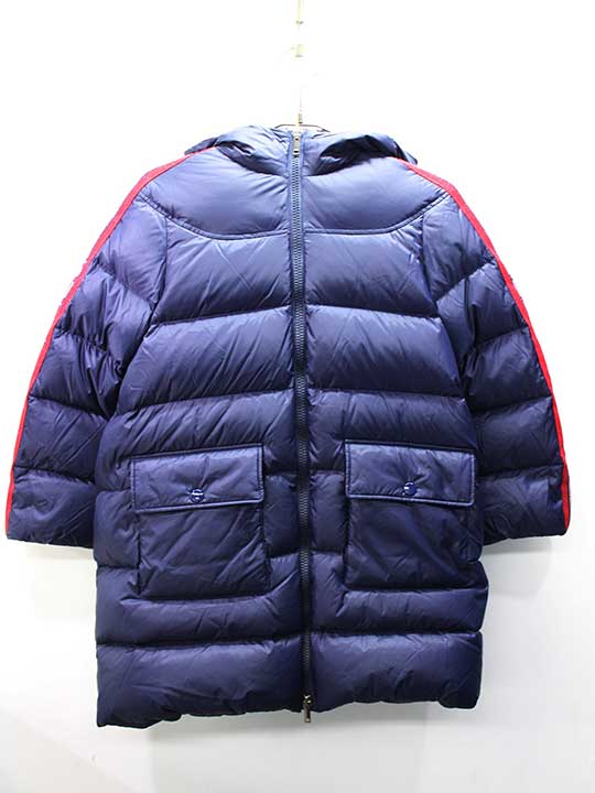 グッチ ダウンコート 140cm(10) キッズ 男児 濃紺【中古】【新入荷!】■