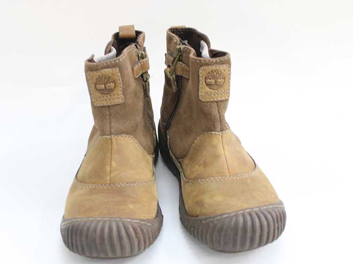 ティンバーランド ブーツ キッズ 19cm 男児 茶色【中古】【新入荷!】■