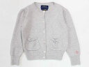 ☆ラルフローレン/Ralph Lauren☆100cm カーディガン グレー 【中古】子供服 キッズ kids 女の子 秋冬 929032