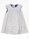 【秋冬物 新入荷!】☆ファミリア/familiar☆100cm ジャンパースカート/ワンピース グレー 【中古】子供服 キッズ kids 女の子 春秋冬 420132