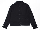 【Rakuten Fashion THE SALE!】☆エンポリオ アルマーニ/EMPORIO ARMANI☆118cm カーディガン 黒 【中古】子供服 キッズ kids 女の子 秋冬 130132 tops