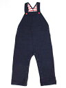 【新規SALE!】☆プチバトー/PETIT BATEAU☆86cm オーバーオール/つなぎ 紺 【中古】子供服 キッズ kids ベビー服 baby 男の子 春秋冬 821132 onepi