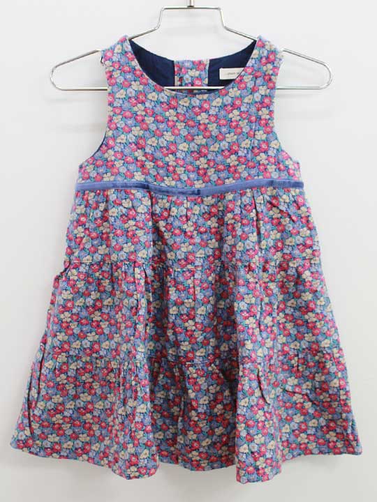 センスオブワンダー ジャンパースカート 90cm キッズ 女児 紺系【中古】【新入荷!】《