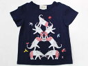 ☆グッチ/GUCCI☆80-85cm 半袖Tシャツ/半袖カットソー 紺 子供服 キッズ kids ベビー服 baby 男の子 夏 505032 tops