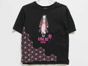 【夏SALE!】アナスイミニ 半袖Tシャツ 120cm キッズ 女児 黒【中古】‡