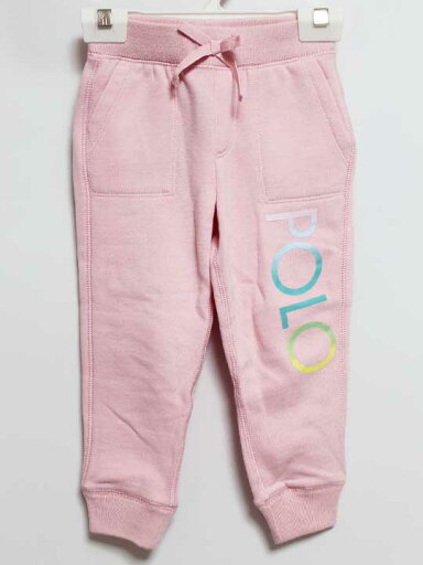 ラルフローレン スウェットパンツ 100cm キッズ 女児 ピンク【新品 未使用品】‡ ラルフローレン スウェットパンツ 100cm キッズ 女児 ピンク【新品 未使用品】‡