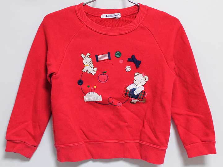 新品・未使用・タグ付き！ファミリア　トレーナー　150 familiar - 【新品 タグ付き 未開封】ファミリア トレーナー