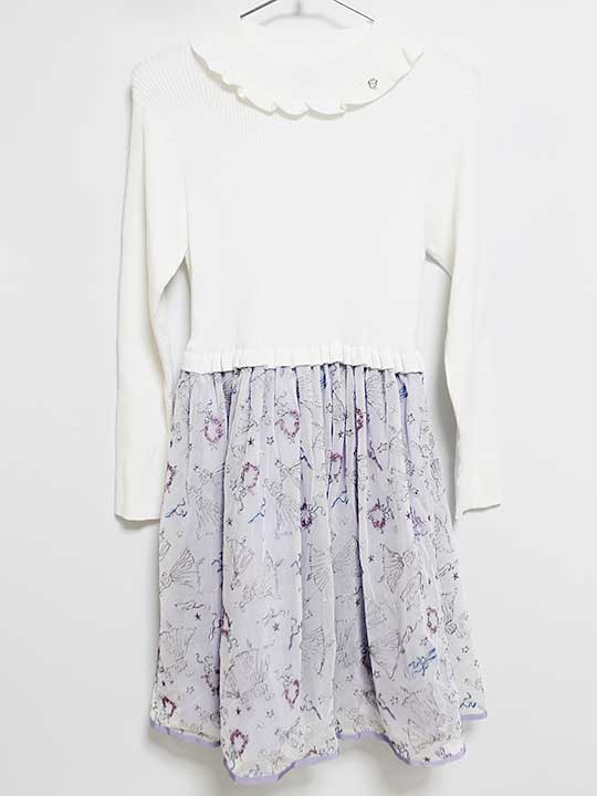 アナスイミニ 長袖ワンピース 140cm 