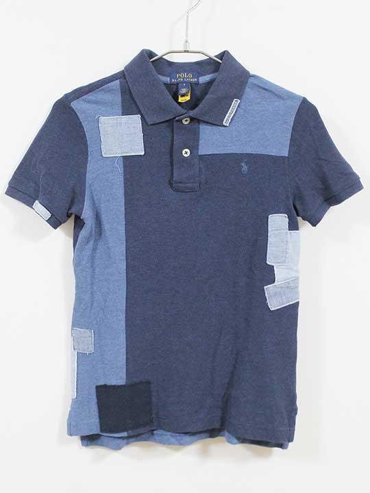 Short Sleeves - ラルフローレン 半袖ポロシャツ 130cm キッズ 男児 女児 紺系【中古】【新入荷!】‡