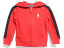 ‡ラルフローレン/Ralph Lauren‡100cm パーカー 赤【中古】子供服 キッズ kids 男の子 春秋 012032