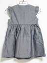 【値下げ!】‡ファミリア/familiar‡90cm ジャンパースカート 紺系【中古】子供服 キッズ kids ベビー服 baby 女の子 春夏 123032 onepi 2