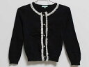 【SALE!】‡トッカ/TOCCA BAMBINI‡110cm カーディガン 紺 シルク混【中古】子供服 キッズ kids 女の子 春秋 tops 022042
