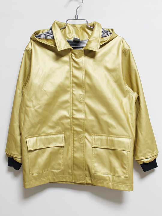 ‡プチバトー/PETIT BATEAU‡116cm ヨットパーカー/ブルゾン/ジャンパー ゴールド【中古】子供服 キッズ ..