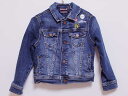 ‡トミーヒルフィガー/TOMMY HILFIGER‡104cm Gジャン/デニムジャケット/ブルゾン インディゴ【中古】子供服 キッズ kids 男の子 女の子 春秋 otr 103042