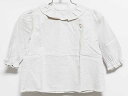 ‡ファミリア/familiar‡80cm 長袖ブラウス/シャツ グレー【中古】子供服 キッズ kids ベビー服 baby 女の子 春 tops 803042