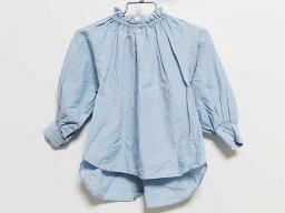 ‡アーチ＆ライン/ARCH＆LINE‡90cm 長袖ワンピース/チュニック ブルー【中古】子供服 キッズ kids ベビー服 baby 女の子 春 onepi 623042