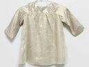 ‡ボンポワン/BONPOINT‡81cm 長袖ワンピース ゴールド系【中古】子供服 キッズ kids ベビー服 baby 女の子 春秋 onepi 923042