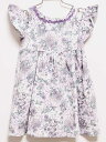 ‡アナスイミニ/ANNA SUI mini‡100cm オープンショルダーワンピース/ノースリーブワンピース 紫系 '22年製【中古】子供服 キッズ kids ...