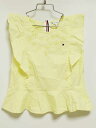 【夏SALE!】‡トミーヒルフィガー/TOMMY HILFIGER‡128cm ノースリーブブラウス 黄色【中古】子供服 キッズ kids 女の子 夏 tops 425042