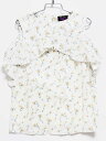 ‡フィス/FITH‡100cm ノースリーブワンピース 白系 リバティ【中古】子供服 キッズ kids 女の子 夏 onepi 825042