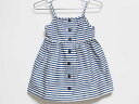 【夏SALE!】‡ラルフローレン/Ralph Lauren‡80cm ノースリーブワンピース 白×紺【中古】子供服 キッズ kids ベビー服 baby 女の子...