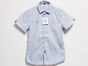 【夏SALE!】新品 未使用品‡マヨラル/mayoral‡134cm 半袖シャツ ブルー系 子供服 キッズ kids 男の子 夏 tops 406042